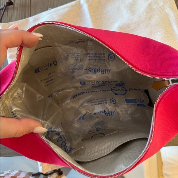 BRAND NEW HERMES BRIDE-A-BRAC large toilette cosmetic travel pouch case - Picture 6 of 6